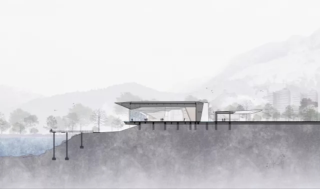 剖面图，9001cc金沙以诚为本修建设计