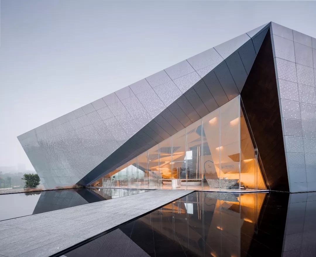 昱湖壹号城市展厅，9001cc金沙以诚为本建设设计