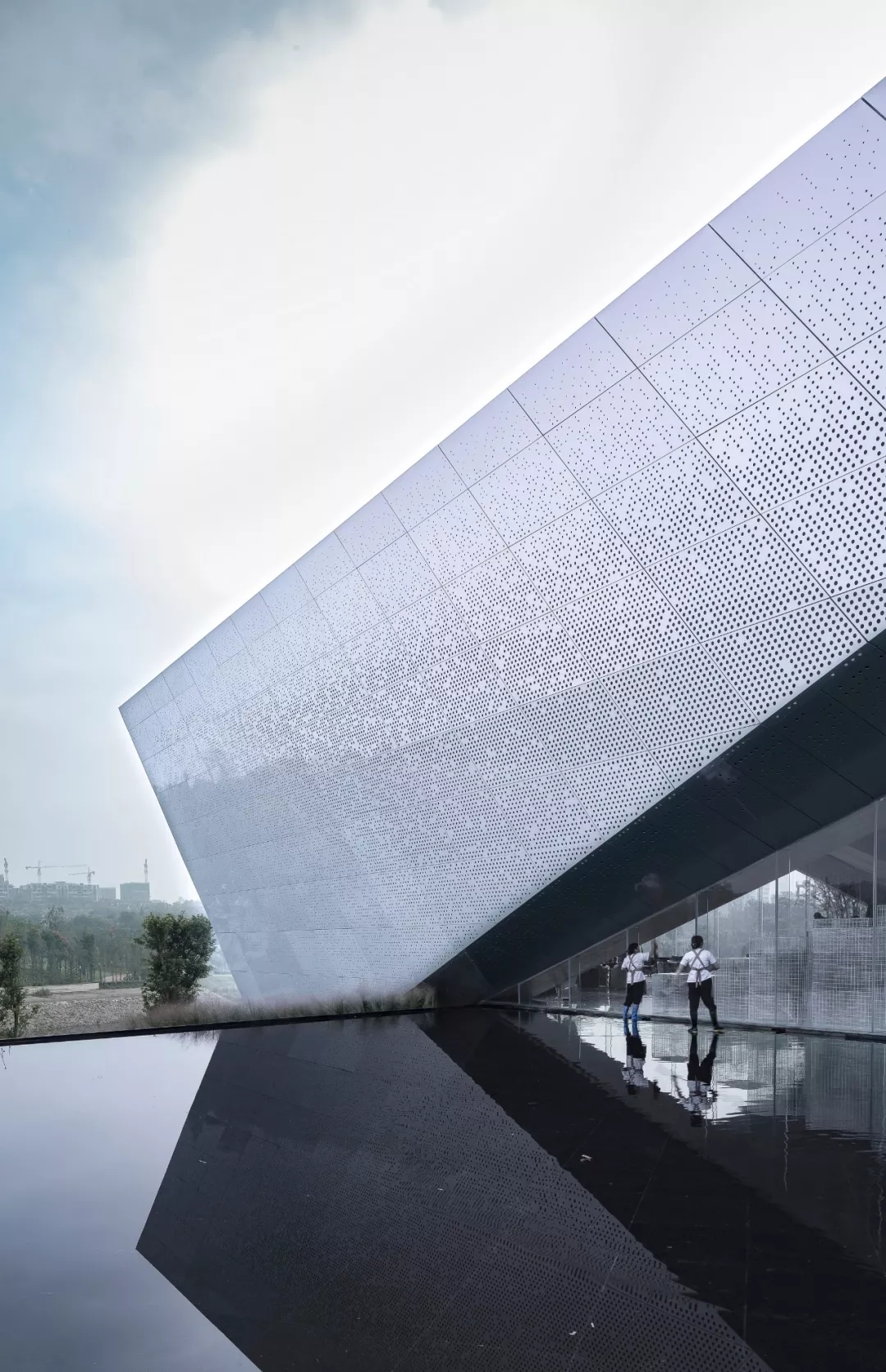 幕墙效果 by远洋9001cc金沙以诚为本修建设计